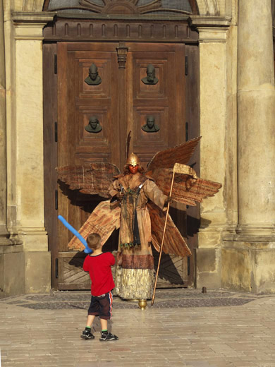 Artysci uliczni Krakow